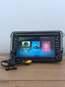 Auto Radio 2 Din Android 4Gb 64gb Carplay Škoda, Volkswagen
