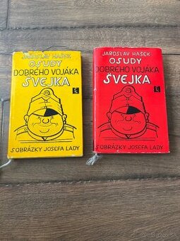 Predám 2 knihy – Osudy dobrého vojaka Švejka (originál, 1967