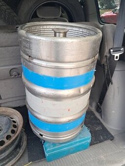 Predám 50l nerezový sud na pivo