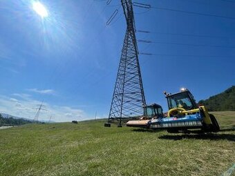 Kosenie-mulčovanie pozemkov//Pílenie//Orez stromov