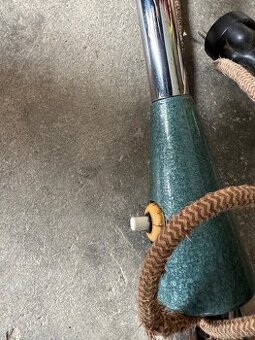 Retro trojramenná stojacia lampa LIDOKOV (60.–70. roky)