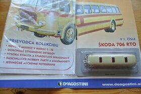 De Agostini Škoda 706 RTO + Tatra T 500 HB 1:72 komplet