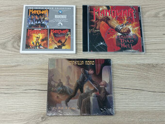 Predám CD Manowar a Manilla Road