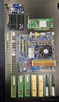 Predám set starých komponentov