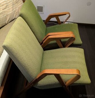 2 kresla Tatra Pravenec v povodnom zachovalom stave