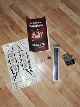 Predám Karburátor Babetta 210 + žiarovky/ dielenská príručka