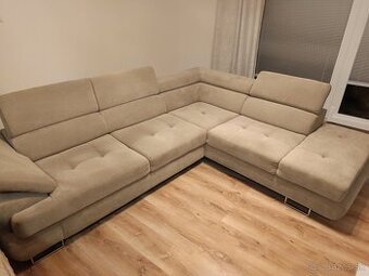 Predám rohovu gaucovku