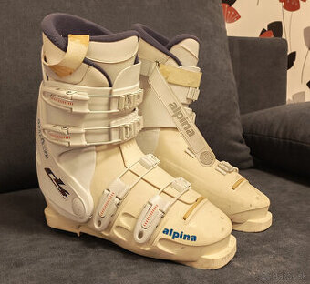 Lyžiarky dámske biele veľkosť 39