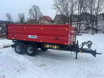 Vlečka príves za traktor 8t