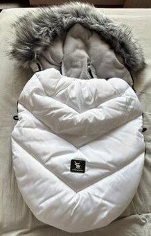 Predám Fusak do kočíka Moose Yukon biely