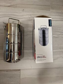 Nerezový obedár Orion termo 4x0,9