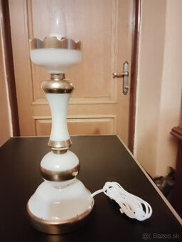 Stolova lampa Novoborske sklo.