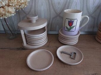 Drevené podšálky, podložky