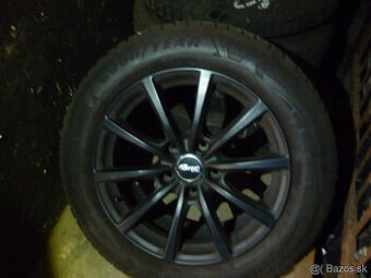 ALU 18" TOUAREG Q7 CAYENNE-značky BROCK na zimných pneu.