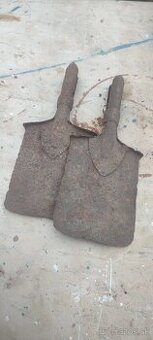 Staré vojenské lopatky wehrmacht