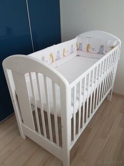 Predám detskú postieľku Scarlett Jarda z bukového masívu