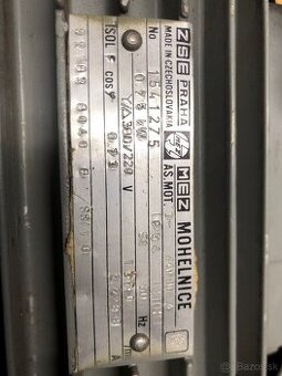3 fázový motor MEZ 0,75kW