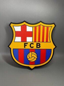 FC Barcelona LED logo lampa