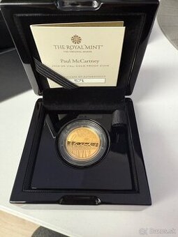 Investicna minca Paul McCartney Royal Mint