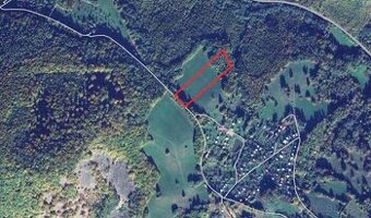 Vyhne – rekreačný investičný pozemok – výmera 7825 m2