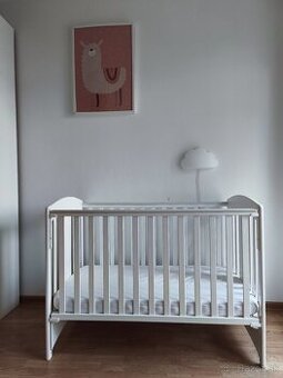 Drevená postieľka 120x60