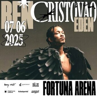 Predám 2 lístky na koncert Bena Cristovaa – Eden, Praha