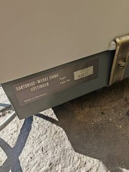 Predám laboratórnu váhu nemeckej značky SARTORIUS-WERKE