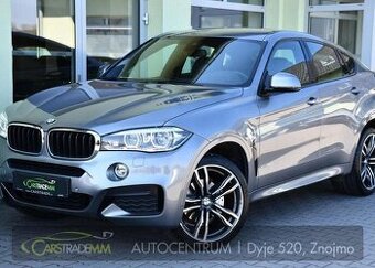 BMW X6 xDrive30d M-SPORT HUD ČR 190 kw