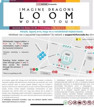 Imagine Dragons Budapest 14.6.2025