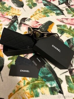 Chanel Cat eye slnečné okuliare - komplet balenie
