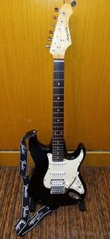 Elektrická gitara ARIA STG (Indonesia) + príslušenstvo.