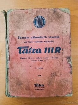 Seznam náhradních součástí - TATRA 111R (1954)