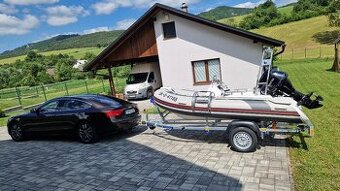 Motorový čln rib 360, 30hp