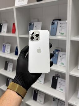 ZÁRUKA 2 ROKY /  Apple iPhone 15 Pro Max 512GB White Titan