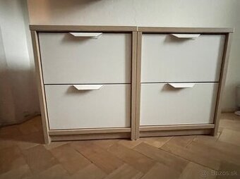 Predám 2 nočné stolíky Ikea Askvoll