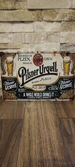 Plechová tabuľa Pilsner Urquell