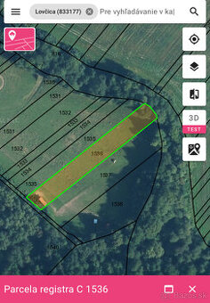 REKREAČNÝ POZEMOK V KATASTRÁLNOM ÚZEMÍ LOVČICA - 1