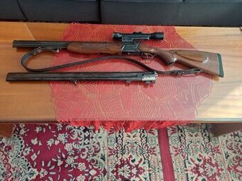 Guľobroková kozlica s 2 hlavňami CZ 581, 584