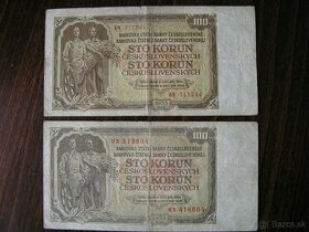 ČESKOSLOVENSKÉ BANKOVKY 1953