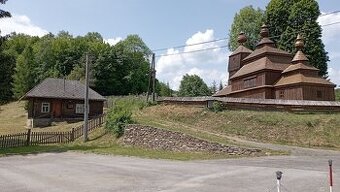 Chalupa s potokom, pod lesom okr. SK - 1