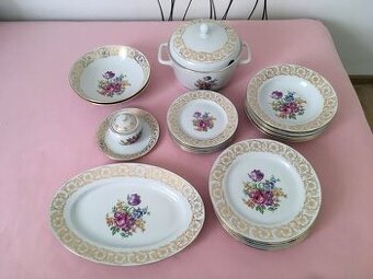 Obedová súprava Karlovarský porcelán
