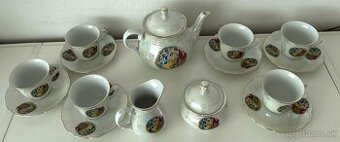 Porcelánový čajový servis