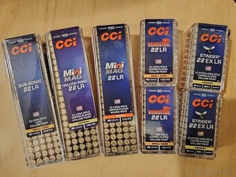 .22LR - CCI strelivo (rôzne)