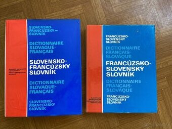 Francúzsko- slovenský slovník Slovensko-Francúzsky slovník