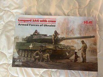 1:35 Leopard 2A6 of the Armed Forces of Ukraine with crew