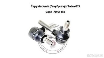 Tatra 613 diely - čapy riadenia