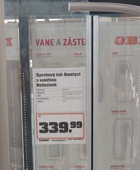 Vanička do sprchy