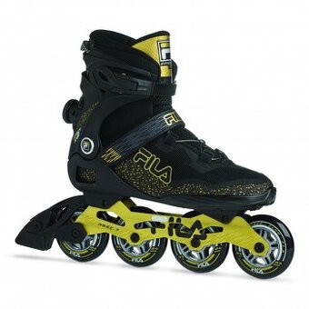 In-line FILA SKATES LEGACY QF BLACK/GOLD