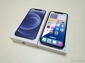 APPLE IPHONE 12 64GB BLACK TOP STAV,BATERKA 100%