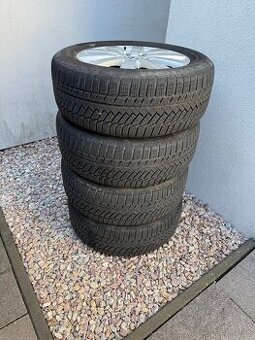 aludisky s o zimnymi pneu na vw multivan r17 roztec 5x120